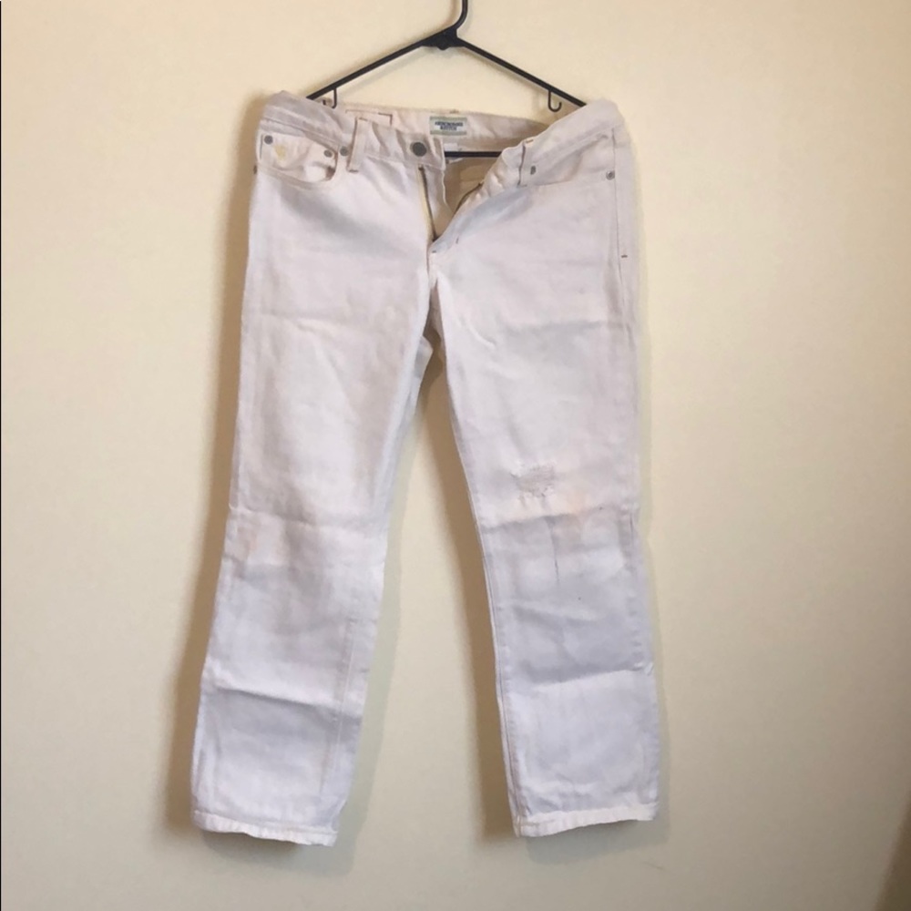 Abercrombie & Fitch White Jeans